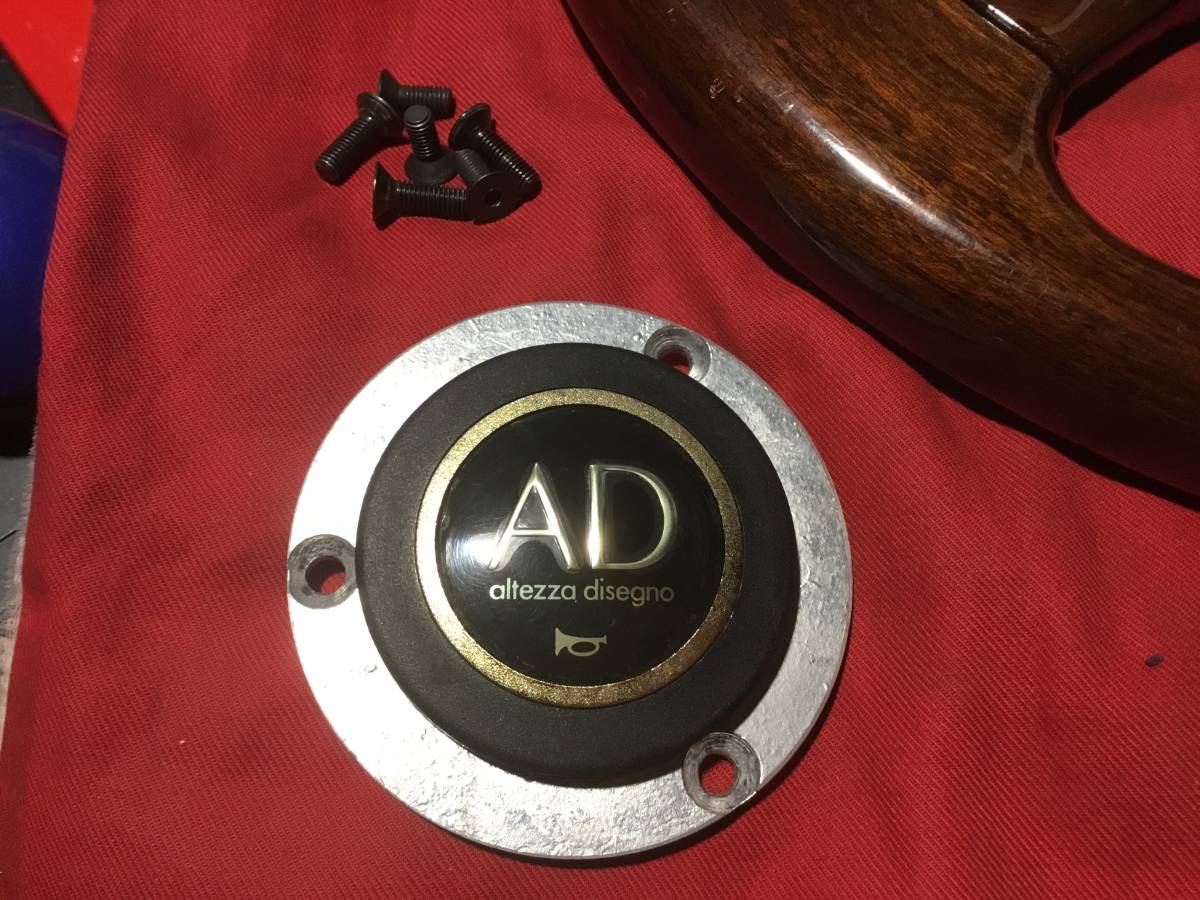 ATC アルテッツァ デジーノ AD ブラック ウッド ステアリング 希少