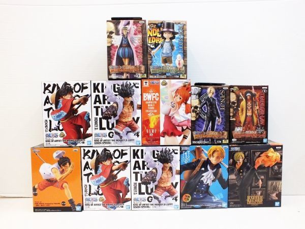 W*N様 ワンピース フィギュアセット18000円スタート ワンピース アミューズメント一番くじ BWFC 造形王頂上決戦3 SUPER THE