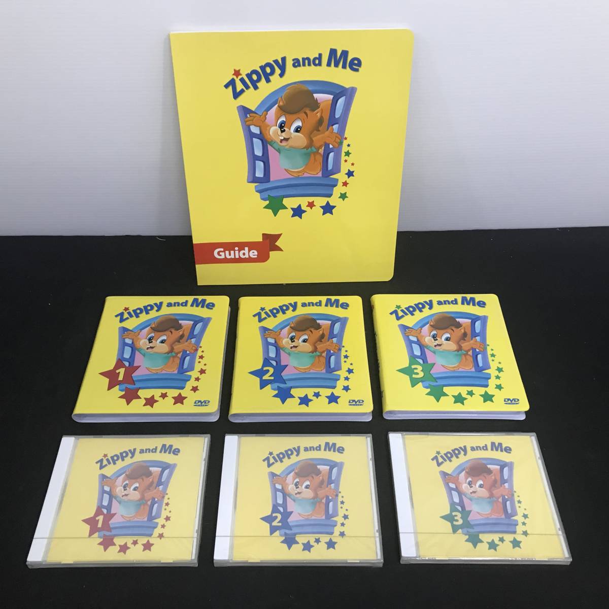 6326/ 【未開封】 DWE ディズニー英語 Zippy and Me DVD・CD・ガイド