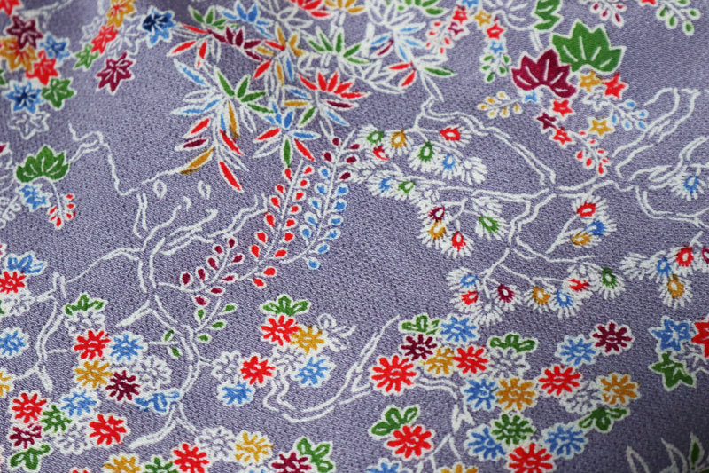 【京夢桜】★呉服宝箱★全て正絹小紋御着物15点まとめ売り★海外/美術品/和柄/ドレス/衣装/ワンピース/ブラウス/リメイク◆売り切り/RWK7 正絹 - ユ111着物小紋 レンタル 着物 京呉服塚本