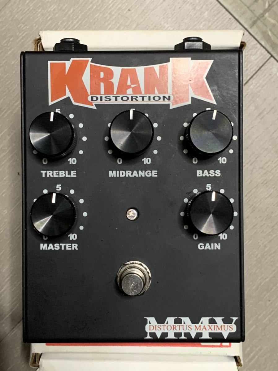 KRANK DISTORTION DISTORTUS MAXIMAS クランク ディストーション