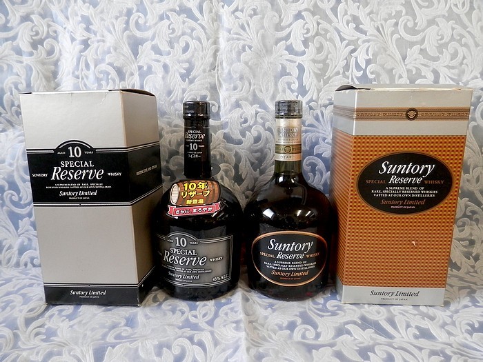 人気定番，2025 古酒 未開栓 SUNTORY WHISKY RESERVE 10年 サントリー ウイスキー スペシャル リザーブ 750ml 43％ ジャパン 2本セット K08154(日本)｜売買されたオークション情報、yahooの商品情報をアーカイブ公開 - オ 日本