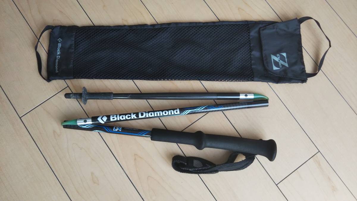 【得価，新品】 Black Diamond ブラックダイアモンド ディスタンスカーボン FLZ 110 １本(トレッキングステッキ)｜売買されたオークション情報、yahooの商品情報をアーカイブ公開 - オークファン トレッキングステッキ
