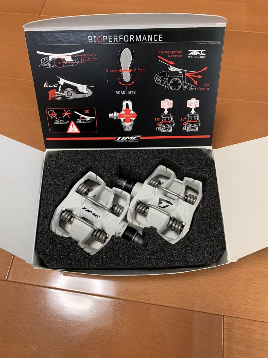 【新品】TIME タイム　ビンディングペダル　ATAC MX6_1