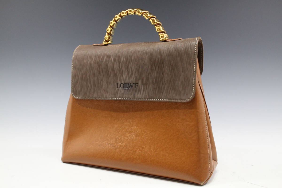 本物LOEWEロエベ☆アマソナ28☆レザー☆ブラック 黒 LOEWE | ロエベ 