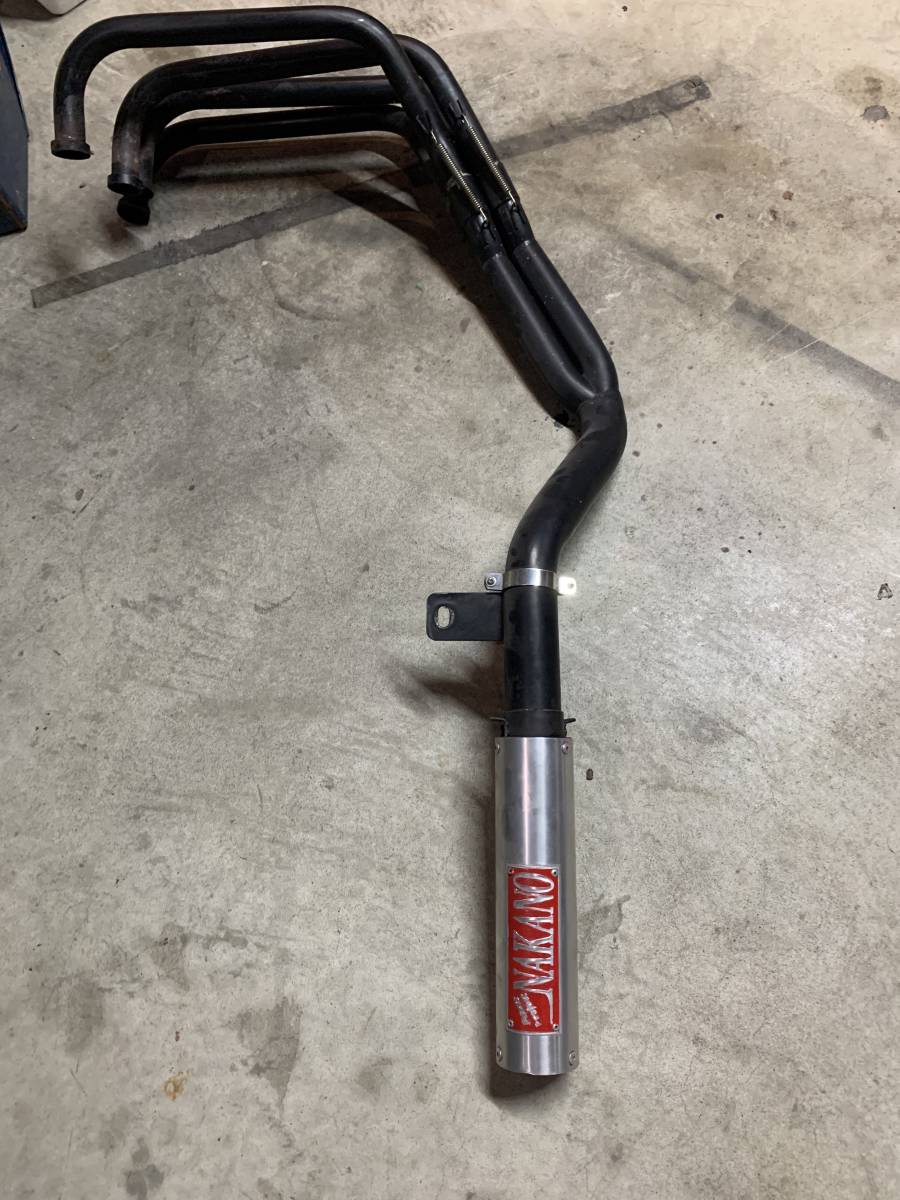 CBX ナカノ管 マフラー CBX400F ナカノ管 マフラー・サイレンサー cbx 