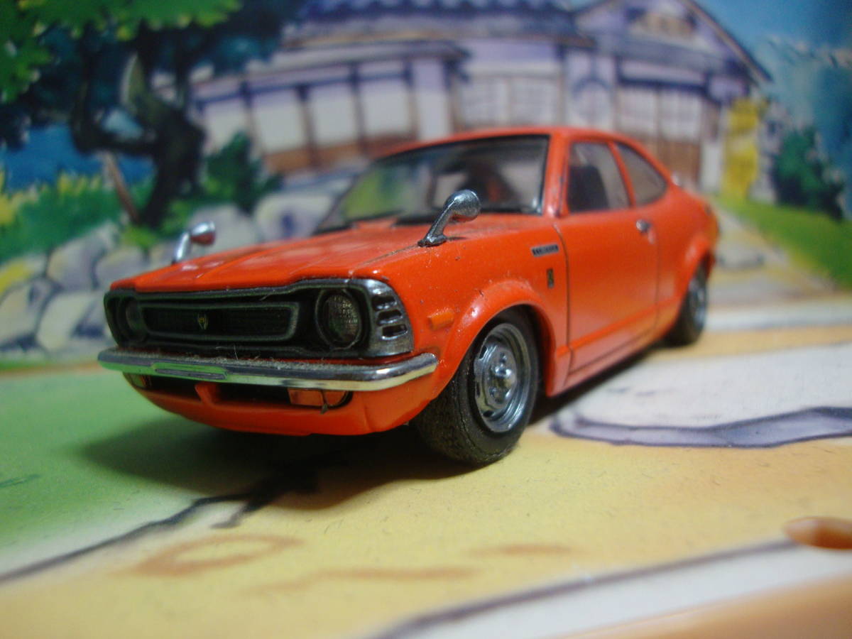1/43 トヨタ TE27 カローラ レビン オレンジ 1600 DOHC