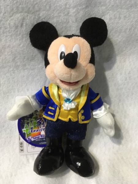 東京ディズニーランド 31周年 ぬいぐるみバッジ ミッキーマウス 美女と野獣 ビースト ミッキーマウス 売買されたオークション情報 Yahooの商品情報をアーカイブ公開 オークファン Aucfan Com