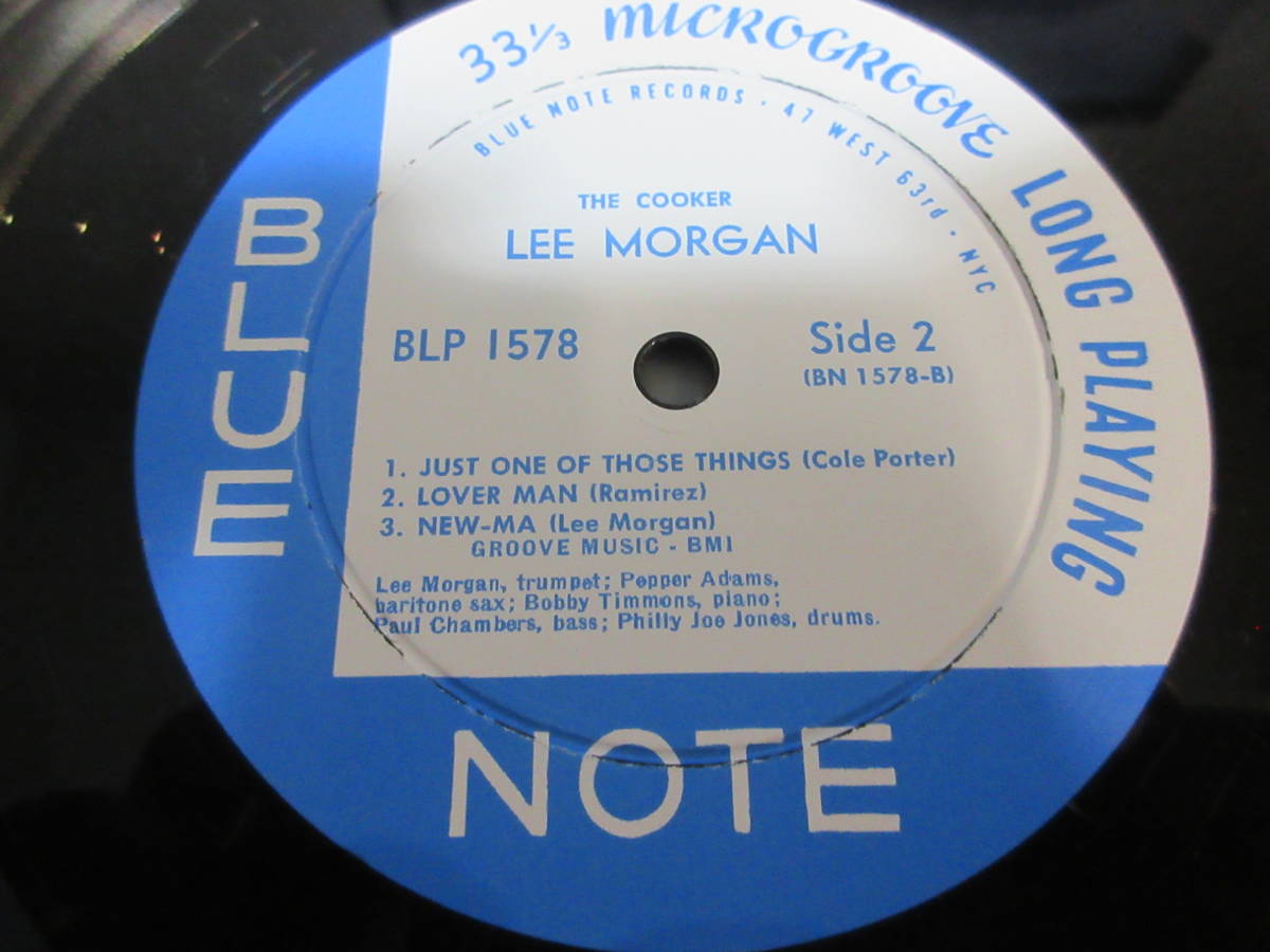 LEE MORGAN/THE COOKER Blue Note1578 CLASSIC RECORDS 200g重量盤