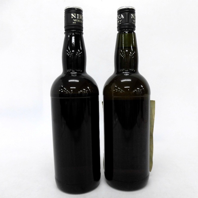 最新作，正規品 大阪府配送限定 ニッカ ブラック50 2本セット 720ml 箱なし
