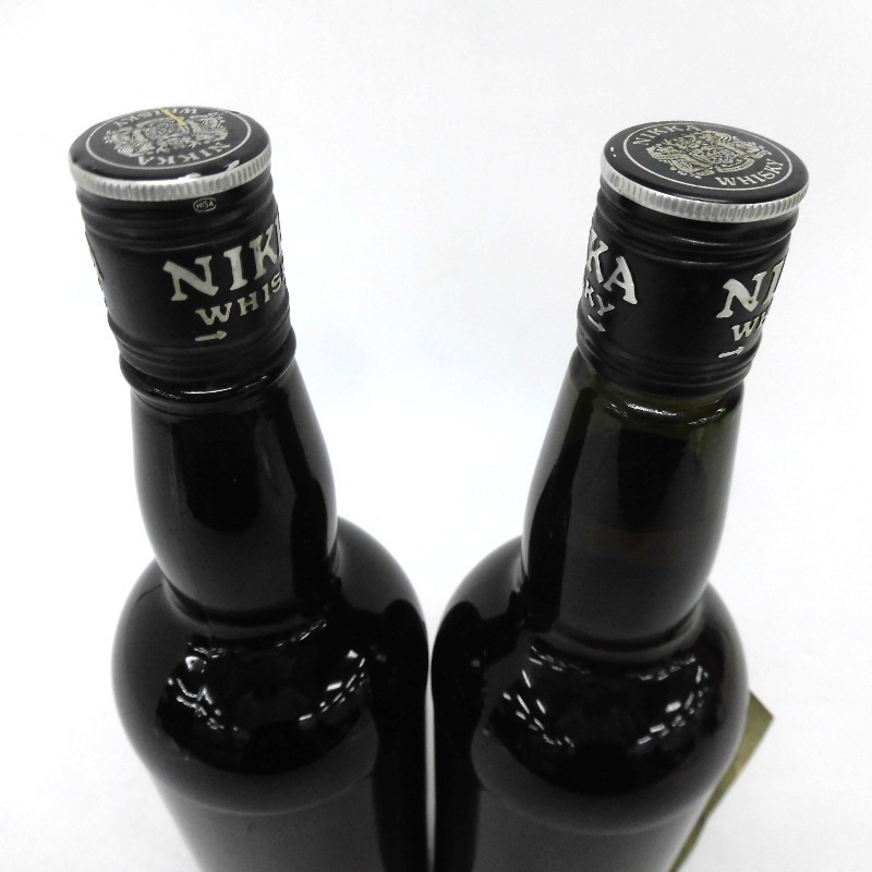 最新作，正規品 大阪府配送限定 ニッカ ブラック50 2本セット 720ml 箱なし