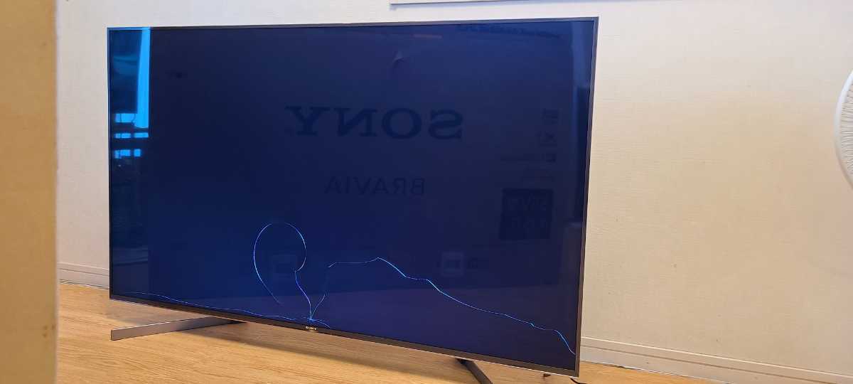 1円スタート！】2019年製 SONY ソニー 55V型液晶テレビ BRAVIA KJ