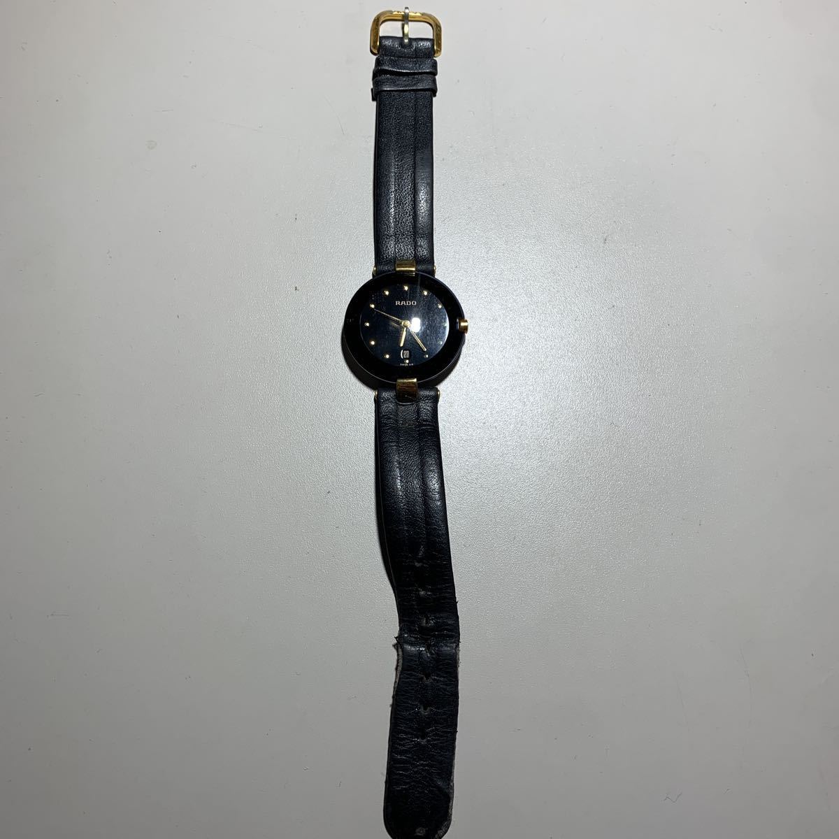ラドー メンズ 腕時計 クォーツ スクエア RADO ゴールド ラドー（駆動 
