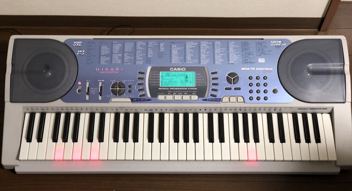 光ナビゲーションキーボード CASIO | カシオ 電子楽器 キーボード LK