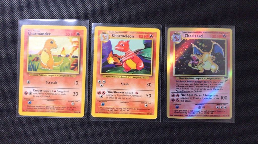 ポケモンカード Charmander Charmeleon 英語版 旧裏面 ポケモンカード 英語版 ヒトカゲ Charmander リザード