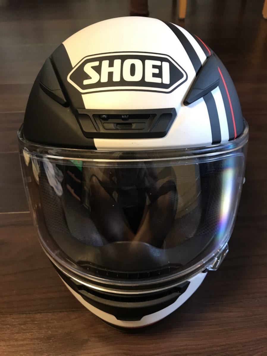 shoei ショーエイ Z-7 フルフェイス ブラック ホワイト Sサイズ SHOEI