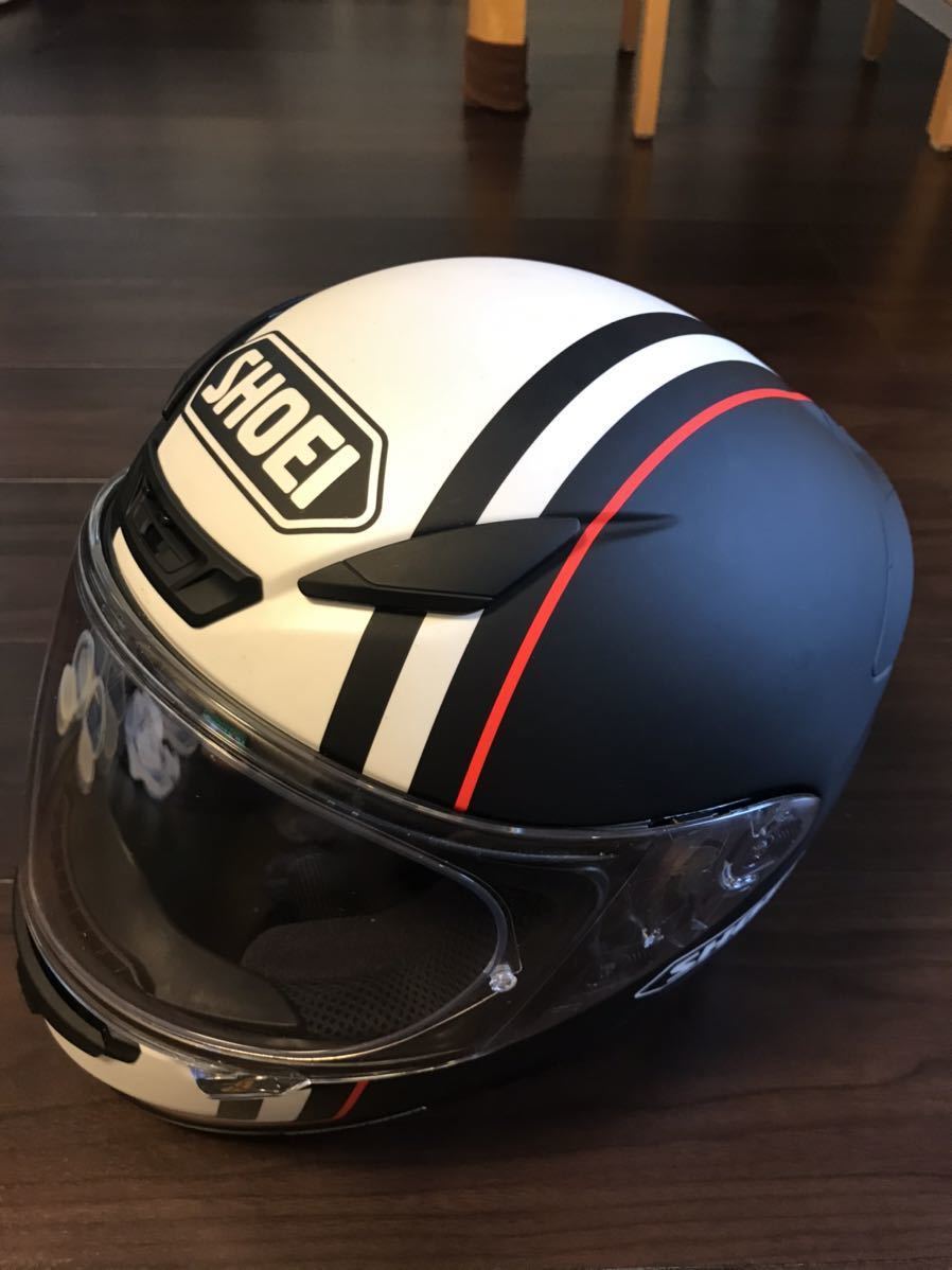 shoei ショーエイ Z-7 フルフェイス ブラック ホワイト Sサイズ SHOEI