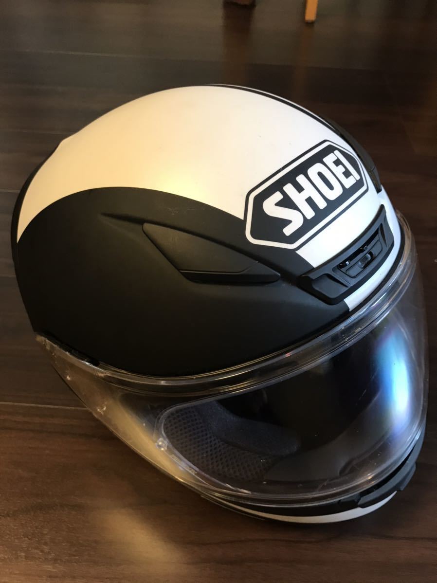 shoei ショーエイ Z-7 フルフェイス ブラック ホワイト Sサイズ SHOEI