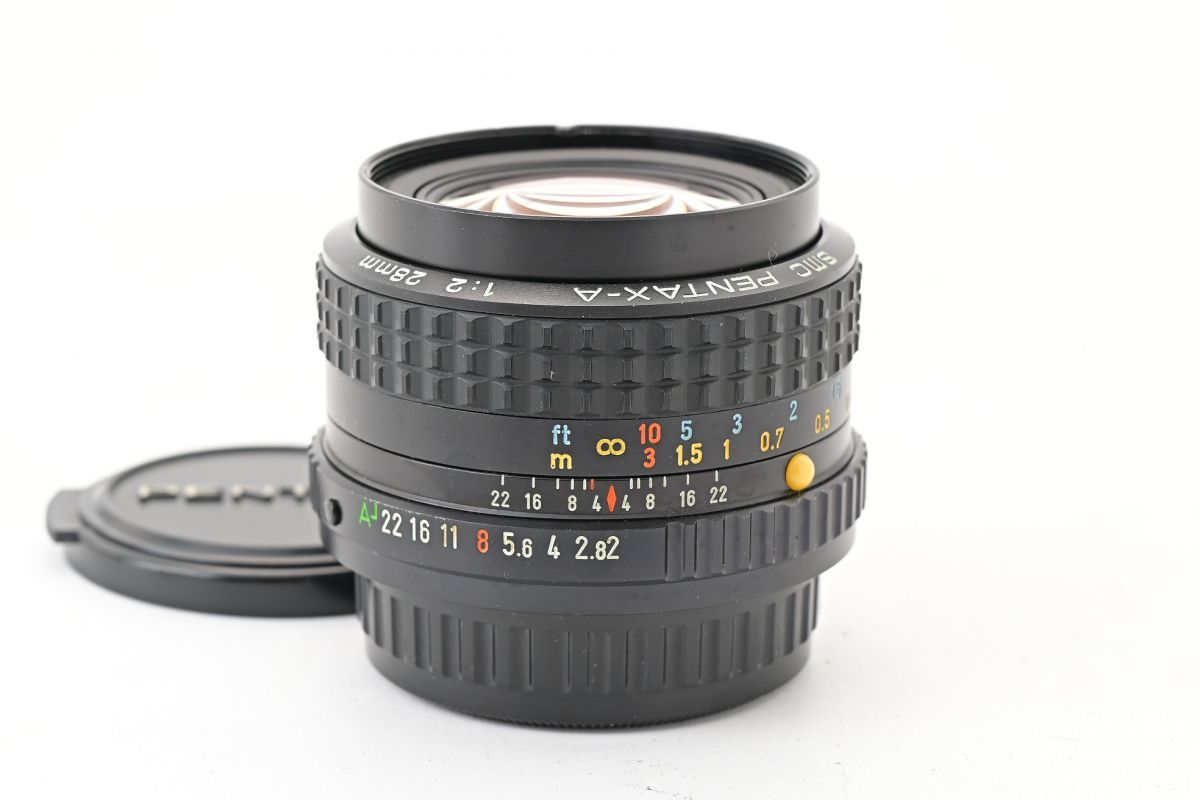 02472cmrk ◇ 美品 PENTAX ペンタックス smc PENTAX-A 28mm F2 単焦点