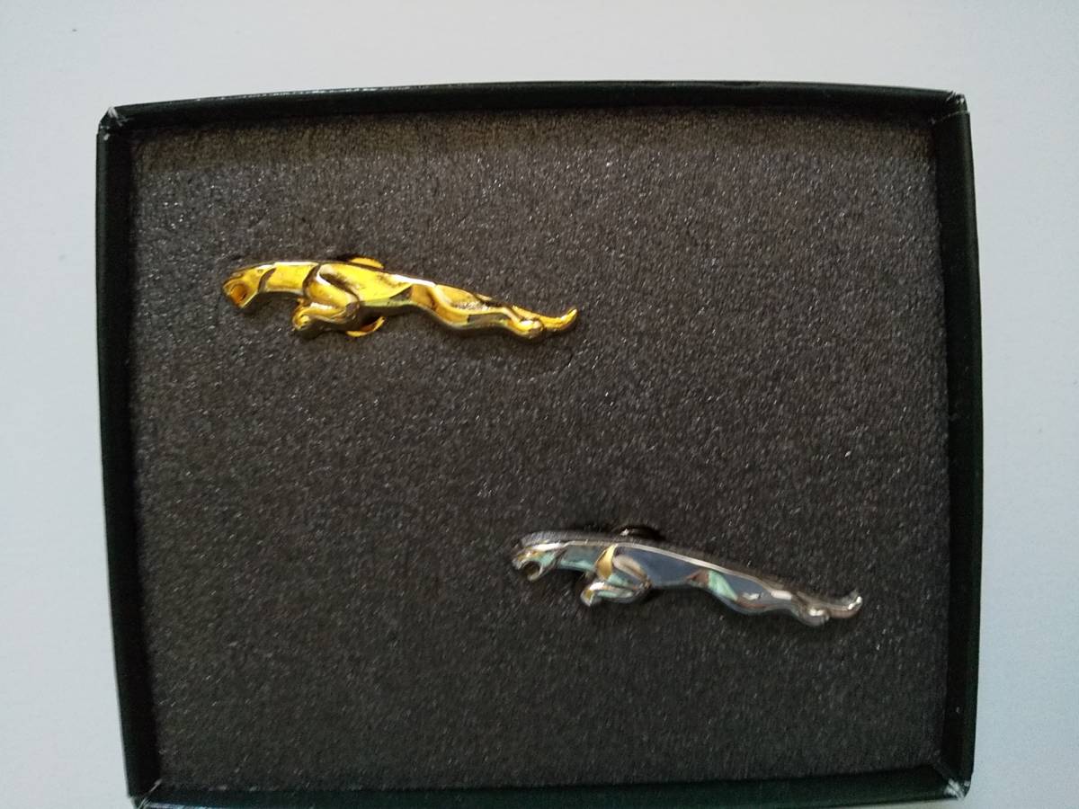 創業80周年記念 Jaguar ジャガー(JAGUAR)ピンバッジ 非売品 : ジャガー 