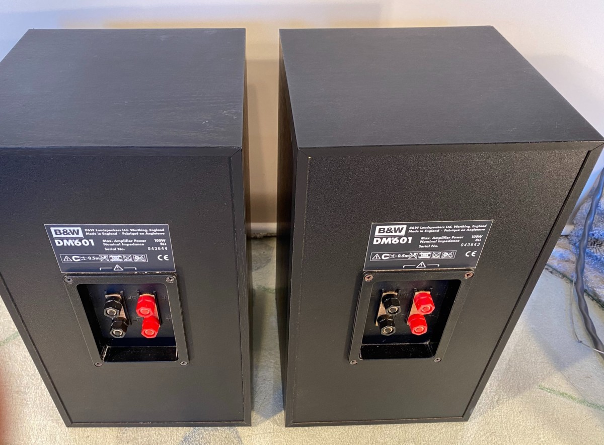 B&W ビー＆ダブリュースピーカーペア DM601匠の極みチューニング ※半年