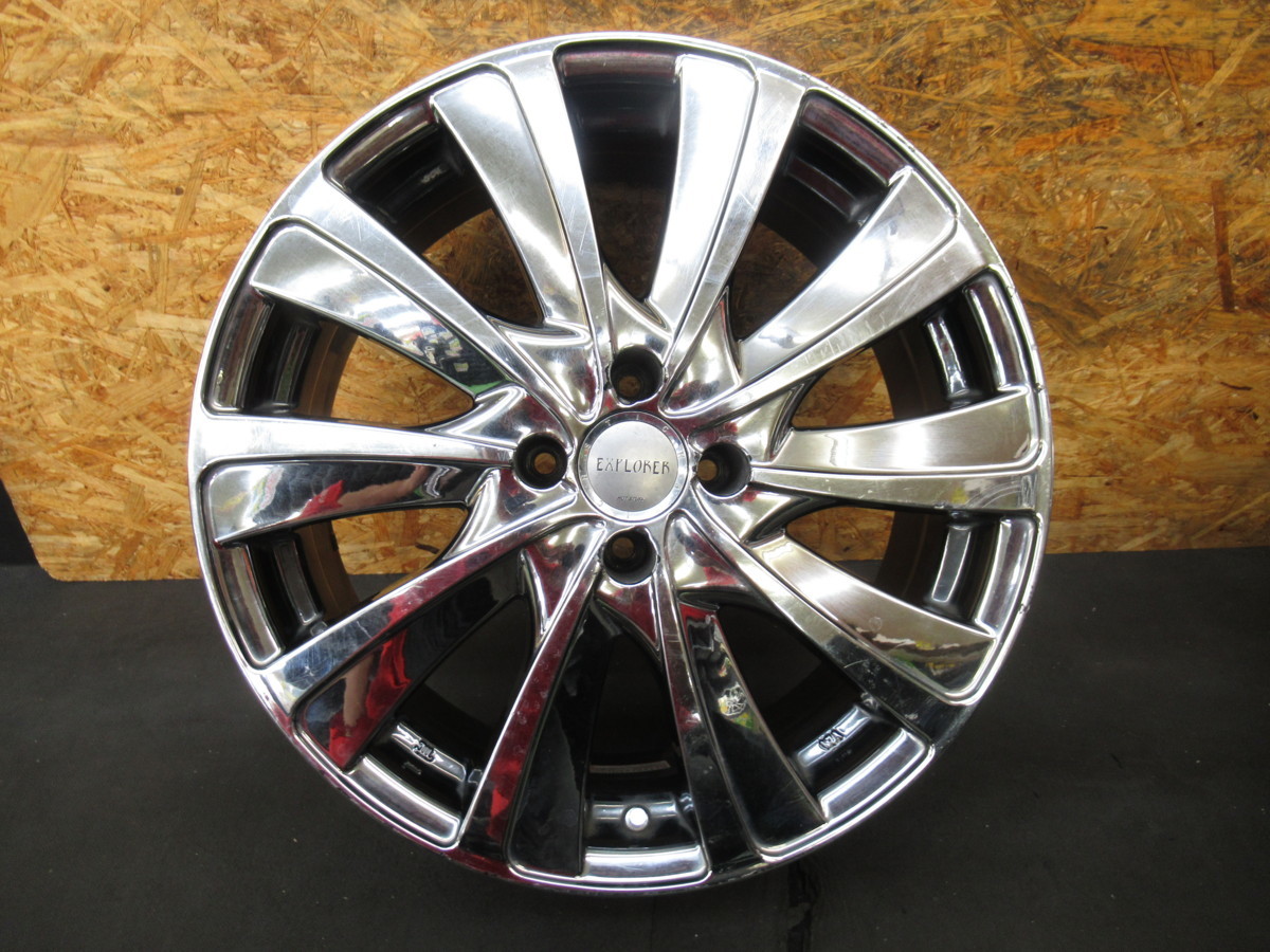 Explorer | Alloy 1FM5K8D8XHGB08722 Slotmag 1FM5K7D85HGD15674 ★1972AMZ　EXPLORER　17×7J 4/100 +30　アルミホイール　4本　中古
