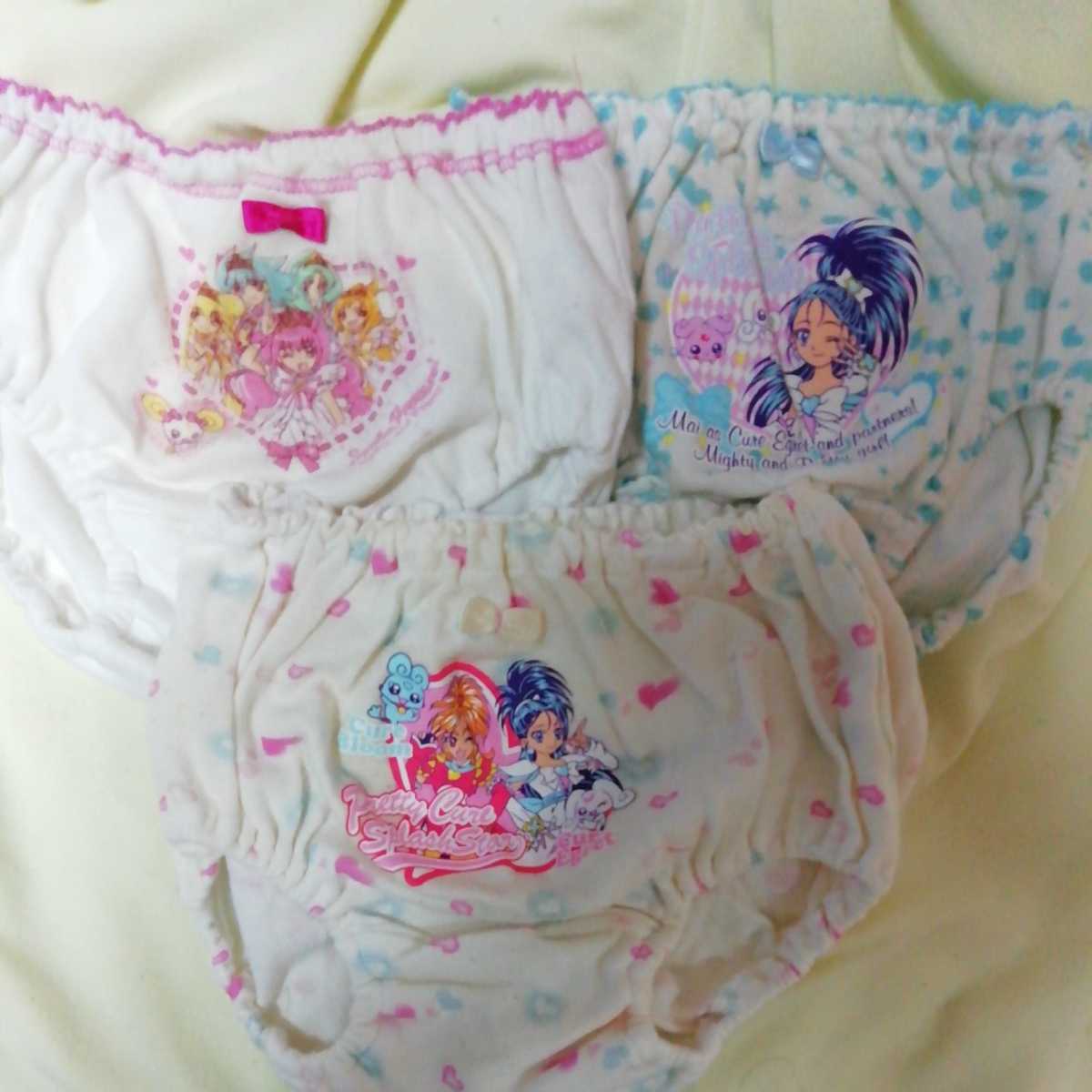 プリキュアショーツ 在庫整理品 ５枚 サイズ1 130 130 125 134cm 売買されたオークション情報 Yahooの商品情報をアーカイブ公開 オークファン Aucfan Com