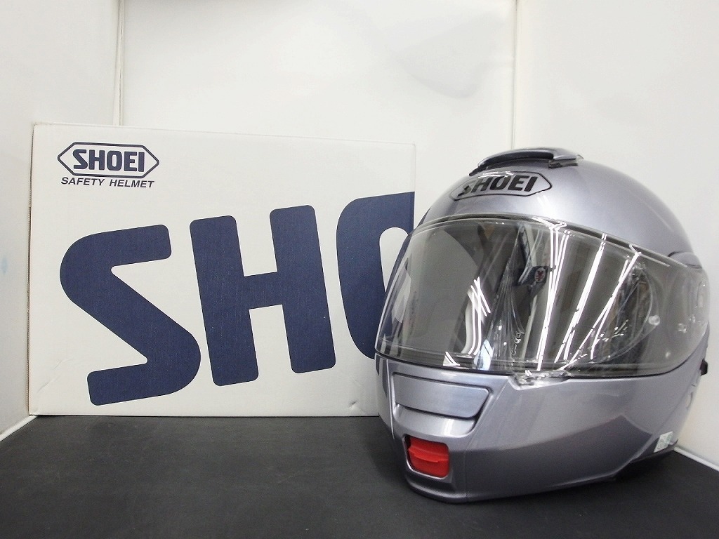ショウエイ SHOEI ヘルメット Lサイズ パールグレーメタリック NEO TEC