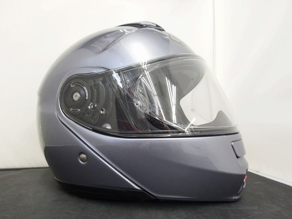 ショウエイ SHOEI ヘルメット Lサイズ パールグレーメタリック NEO TEC