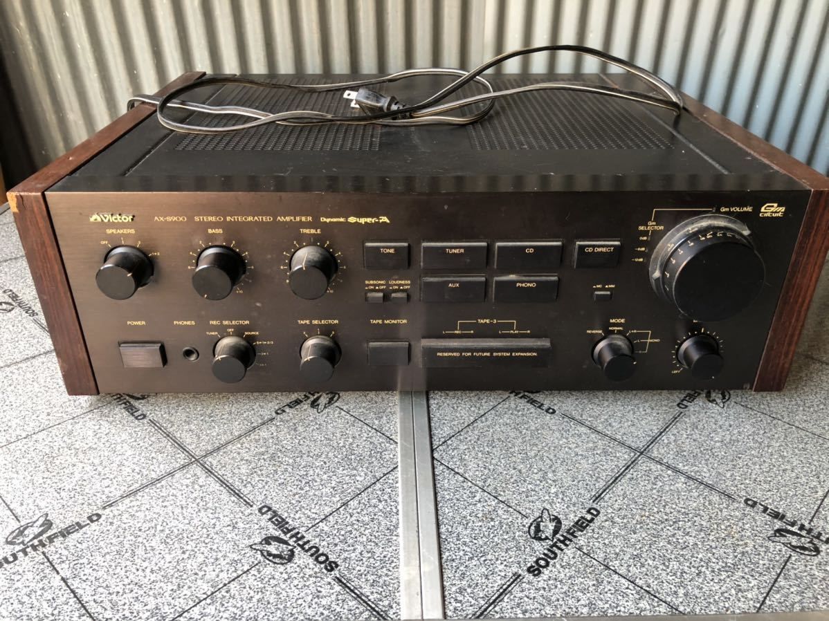 Victor AX-S900 ビクタープリメインアンプ ジャンク品 Victor 【公式通販】