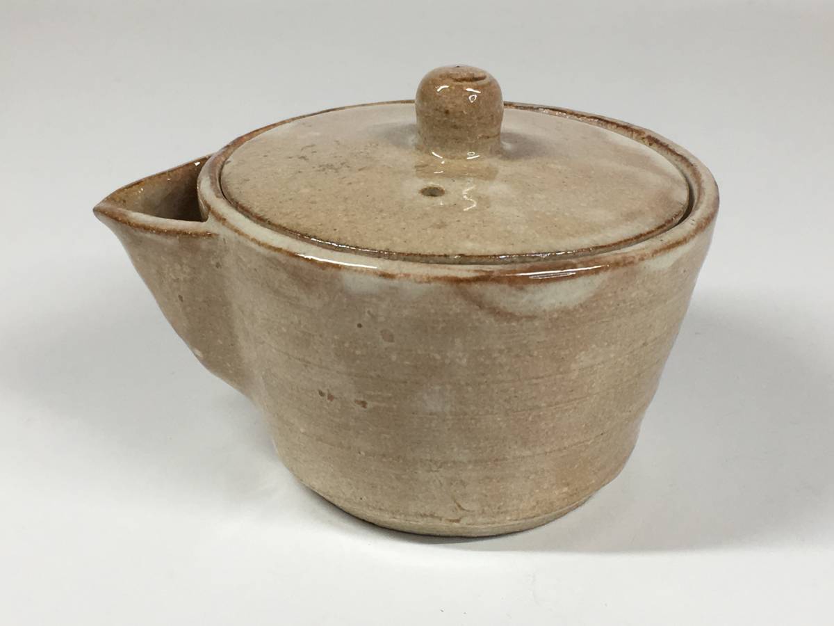 旧家蔵出 十四代 坂倉 新兵衛 萩焼 煎茶器 共箱 茶道具 本物保証 煎茶
