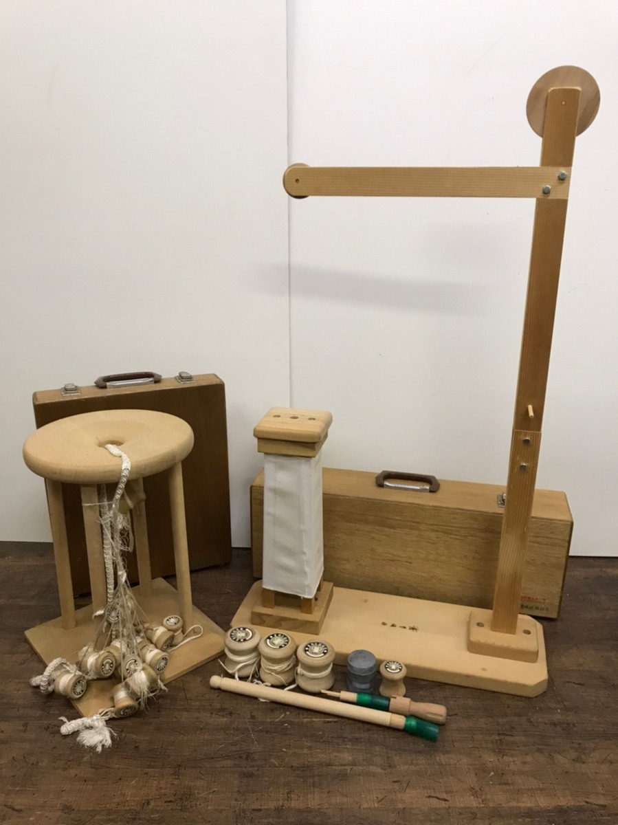 組紐丸台 組玉16個 錘3個のセット