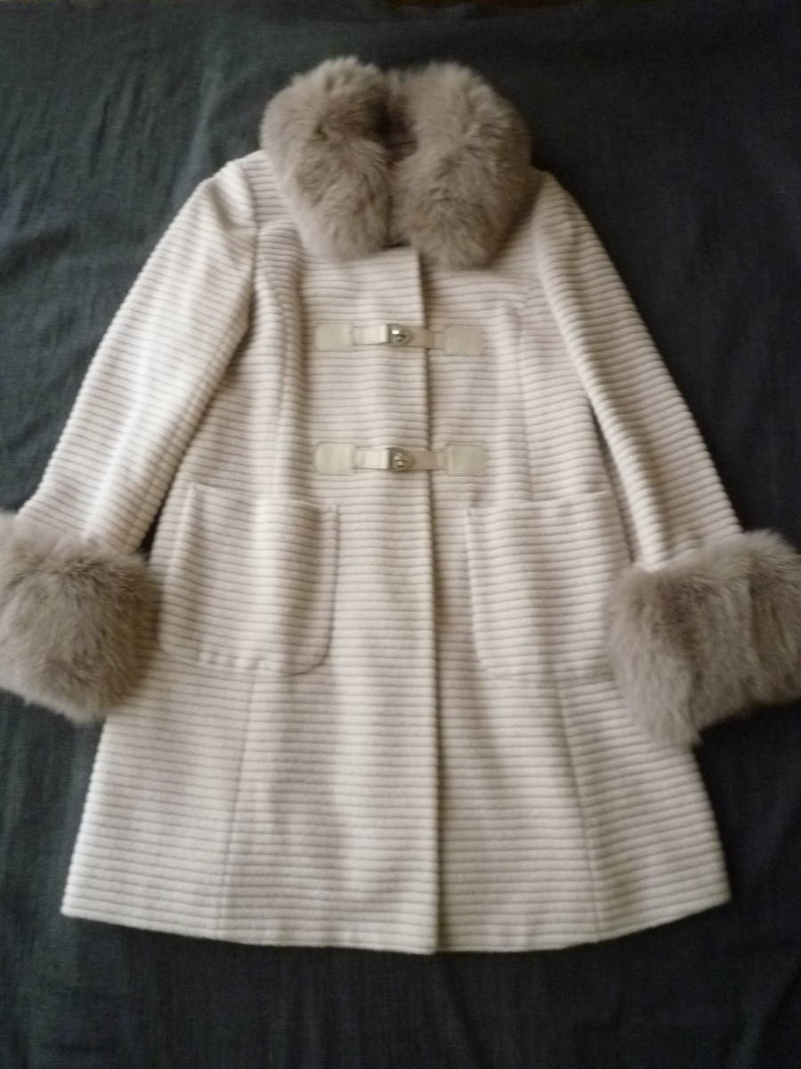 超美品 TO BE CHIC フォックスファー コート 40 BE TO CHIC 超美品 超美品 TO BE CHIC フォックスファー コート 40 BE TO CHIC 超美品