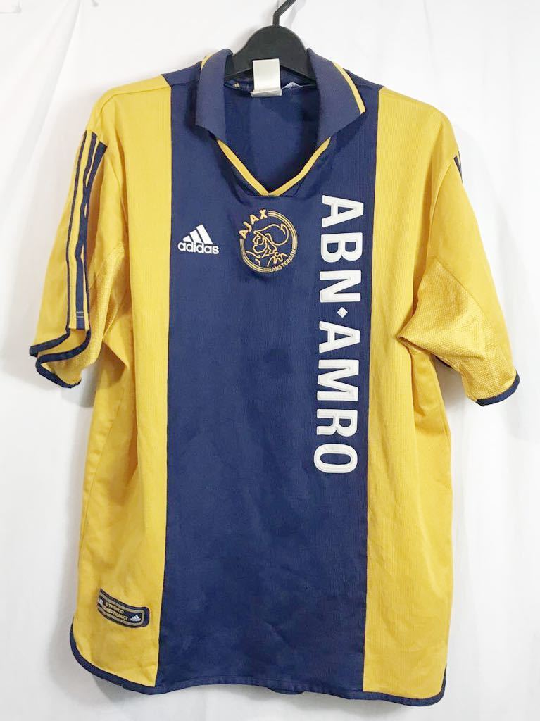  アヤックス ajax アディダス adidas ポルトガル製 紺 ネイビー 黄 イエロー 90年代 ユニフォーム 2XOサイズ(その他)｜売買されたオークション情報、yahooの商品情報をアーカイブ公開 - オークファ ユニフォーム