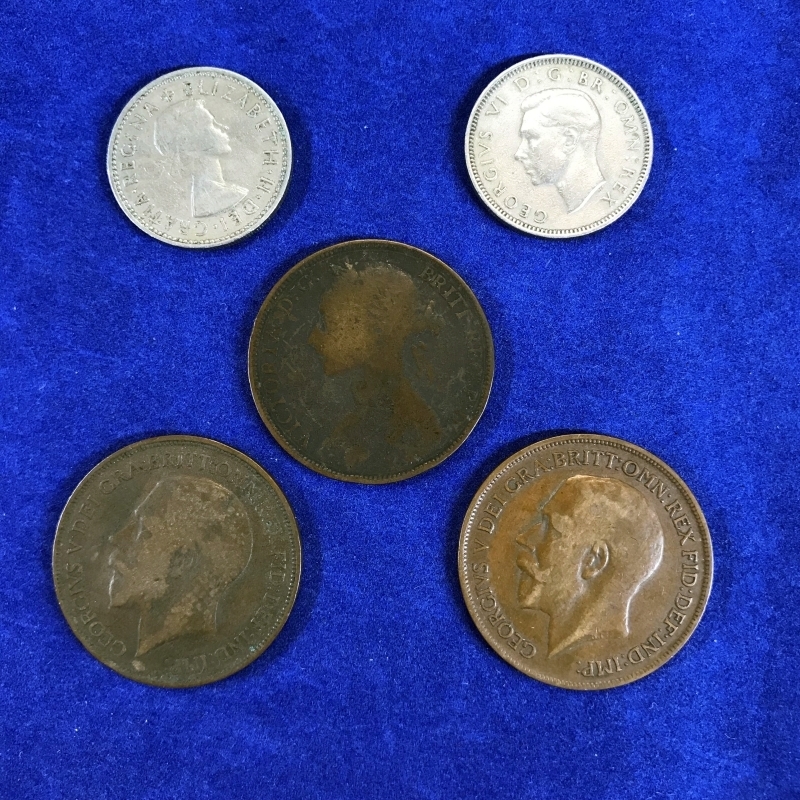 外国銭 まとめ 5枚 イギリス 1918年 1シリング 1951年 1954年 1ペニー 10年 1917年 19年 硬貨 お金 貨幣 Ath ヨーロッパ 売買されたオークション情報 Yahooの商品情報をアーカイブ公開 オークファン Aucfan Com