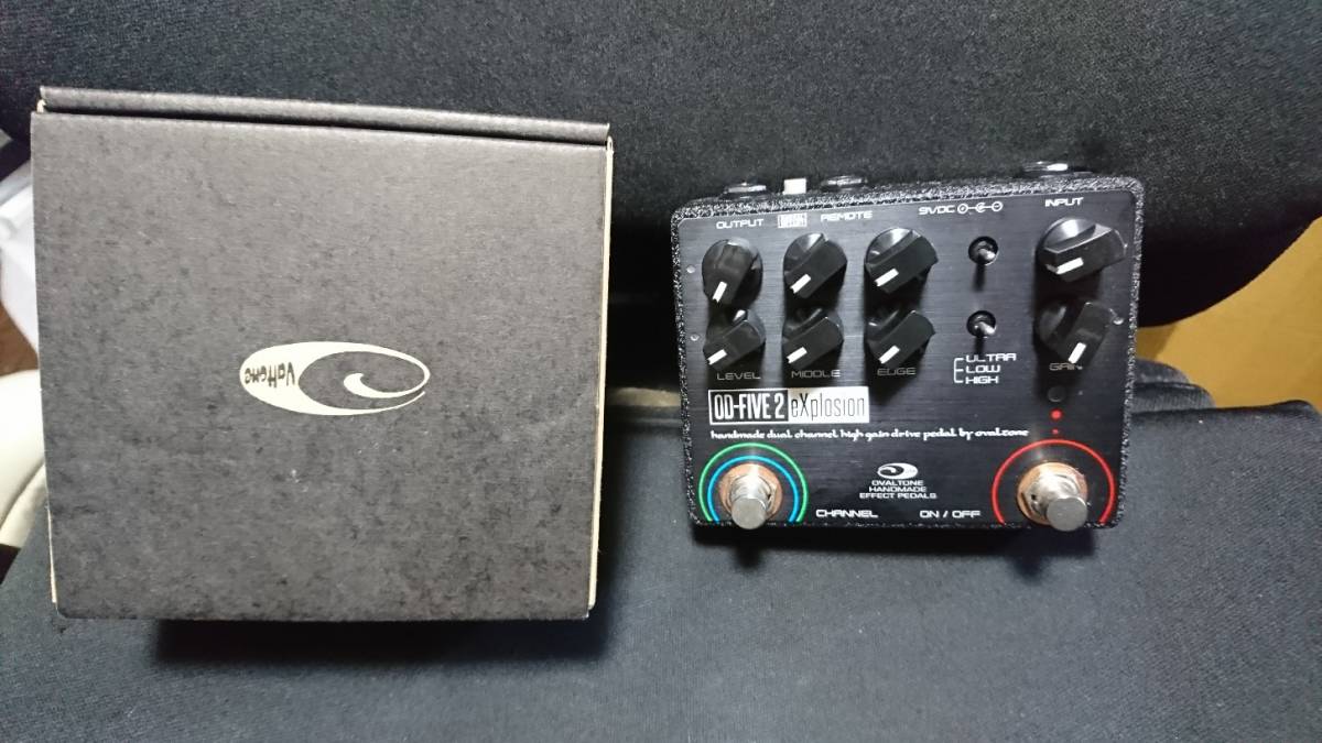Ovaltone OD-FIVE 2 eXplosion Overdrive distortion オーバードライブ