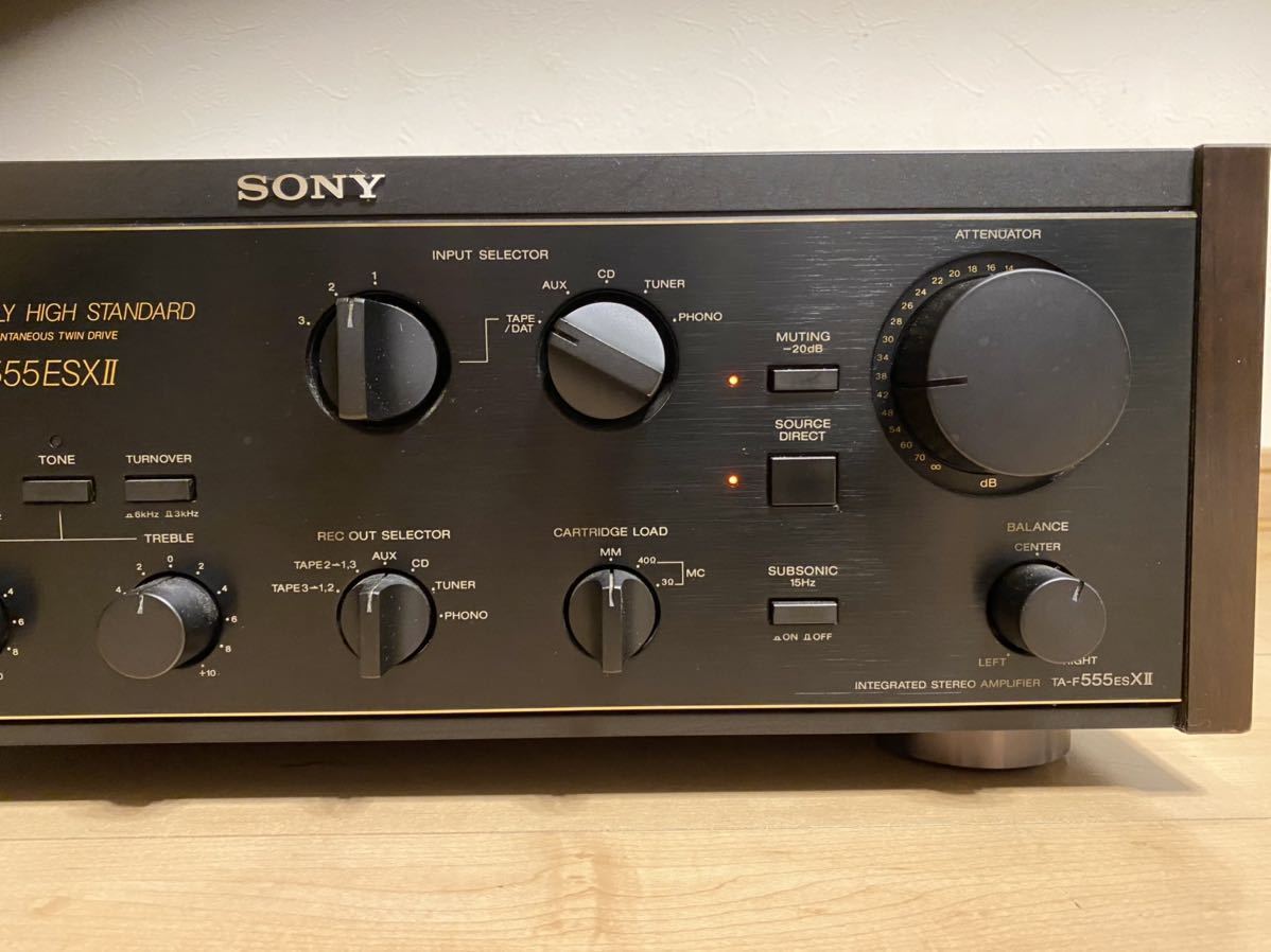 SONY ST-S555ESX FM⁄AMチューナー Tuner Stereo Sony 5821C-4
