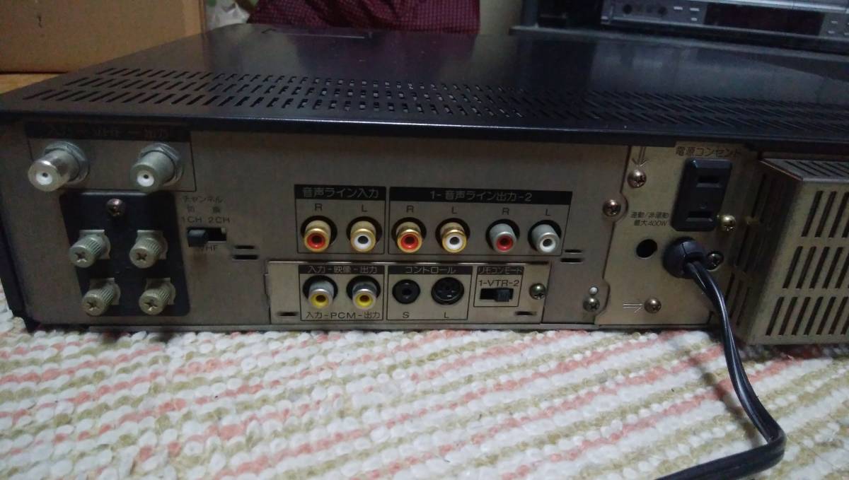 SL-HF705 SONY ビデオデッキ ベータデッキ (premium ベータ vintage 