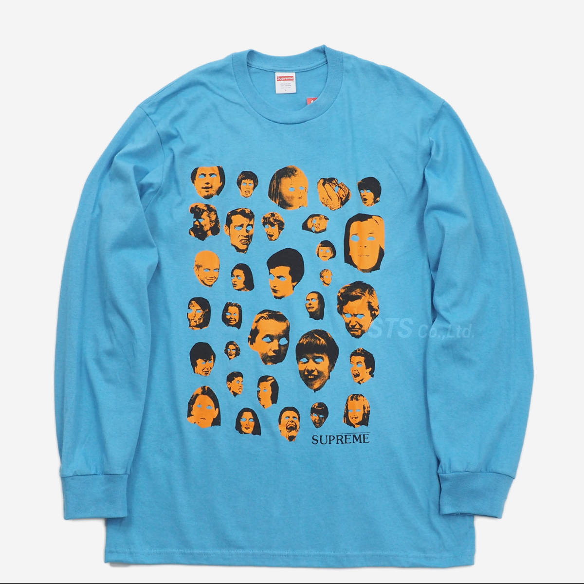 Supreme 時計じかけのオレンジ　Tシャツ M うすい水色　シュープリーム Supreme - Faces L/S Tee 水色M シュプリーム - フェイシス ロング