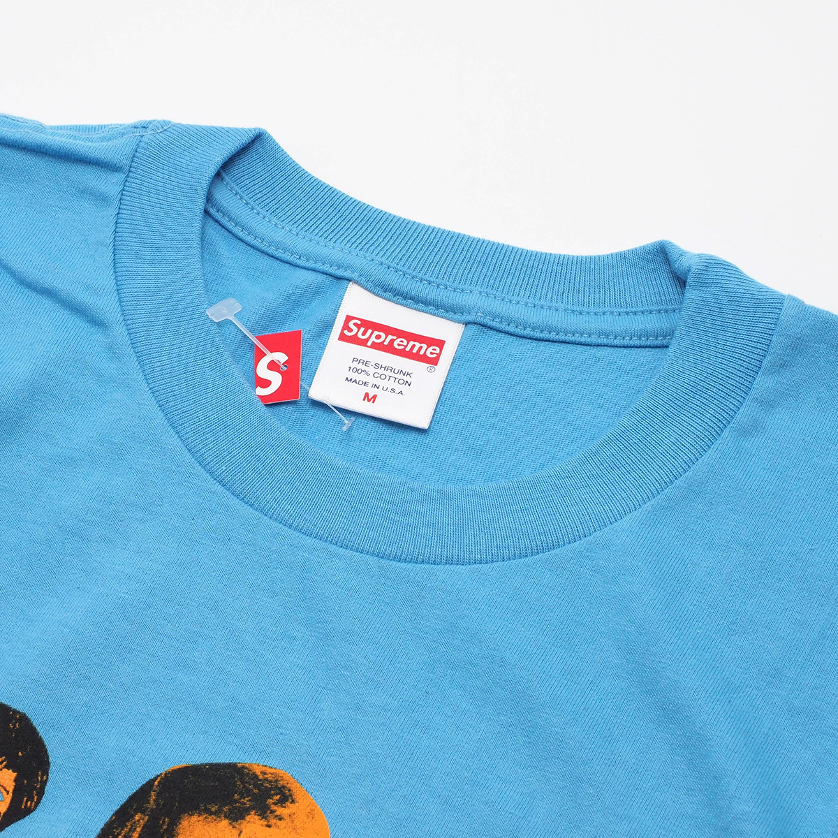 Supreme - Faces L/S Tee 水色M シュプリーム - フェイシス ロング