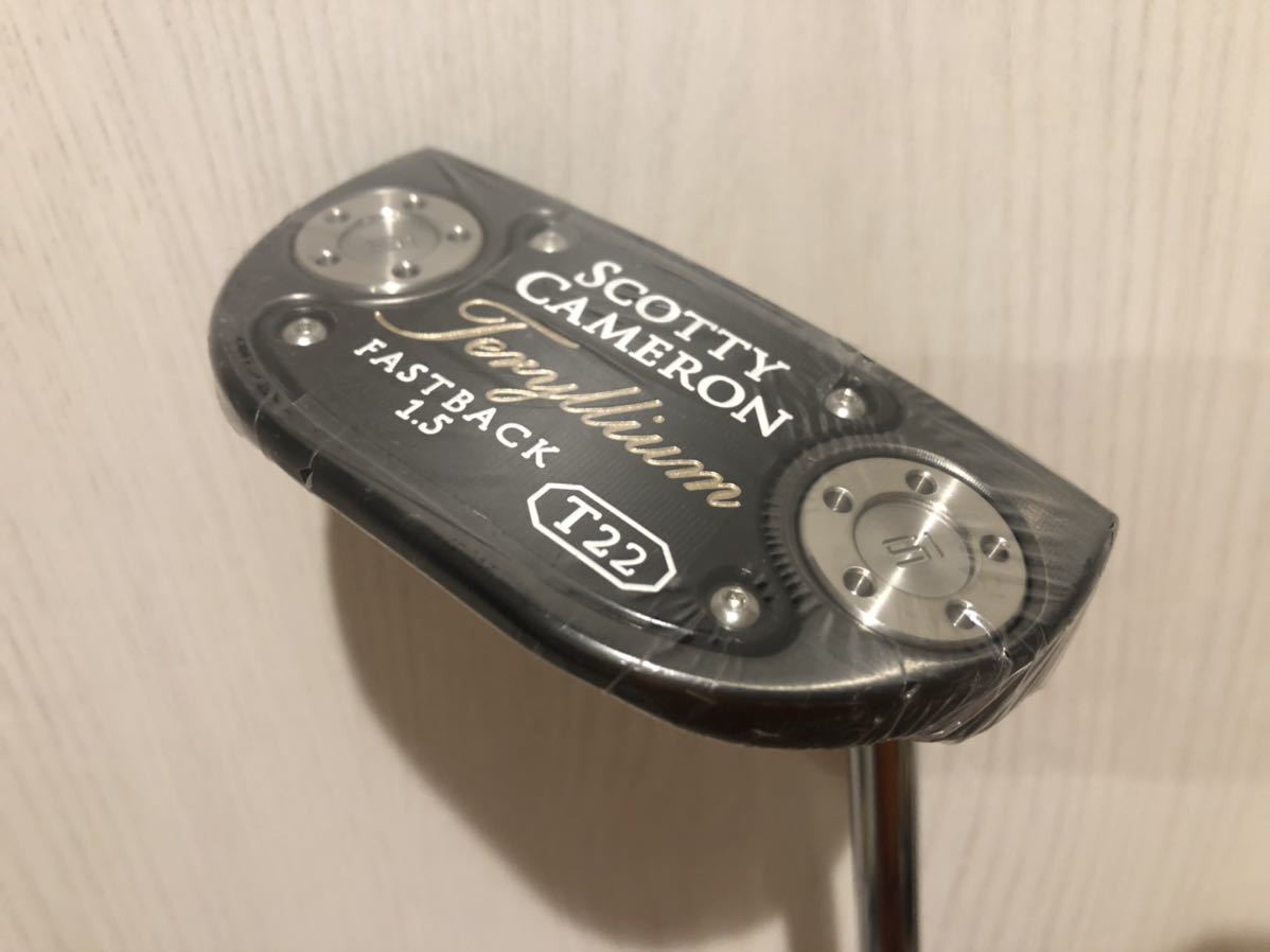 超激得，新作登場 限定 SCOTTY CAMERON スコッティキャメロン T22 トレリウム FASTBACK 1.5 34インチ(スコッティ・キャメロン)｜売買されたオークション情報、yahooの商品情報をアーカイブ公開 - オークファン 男性右きき用