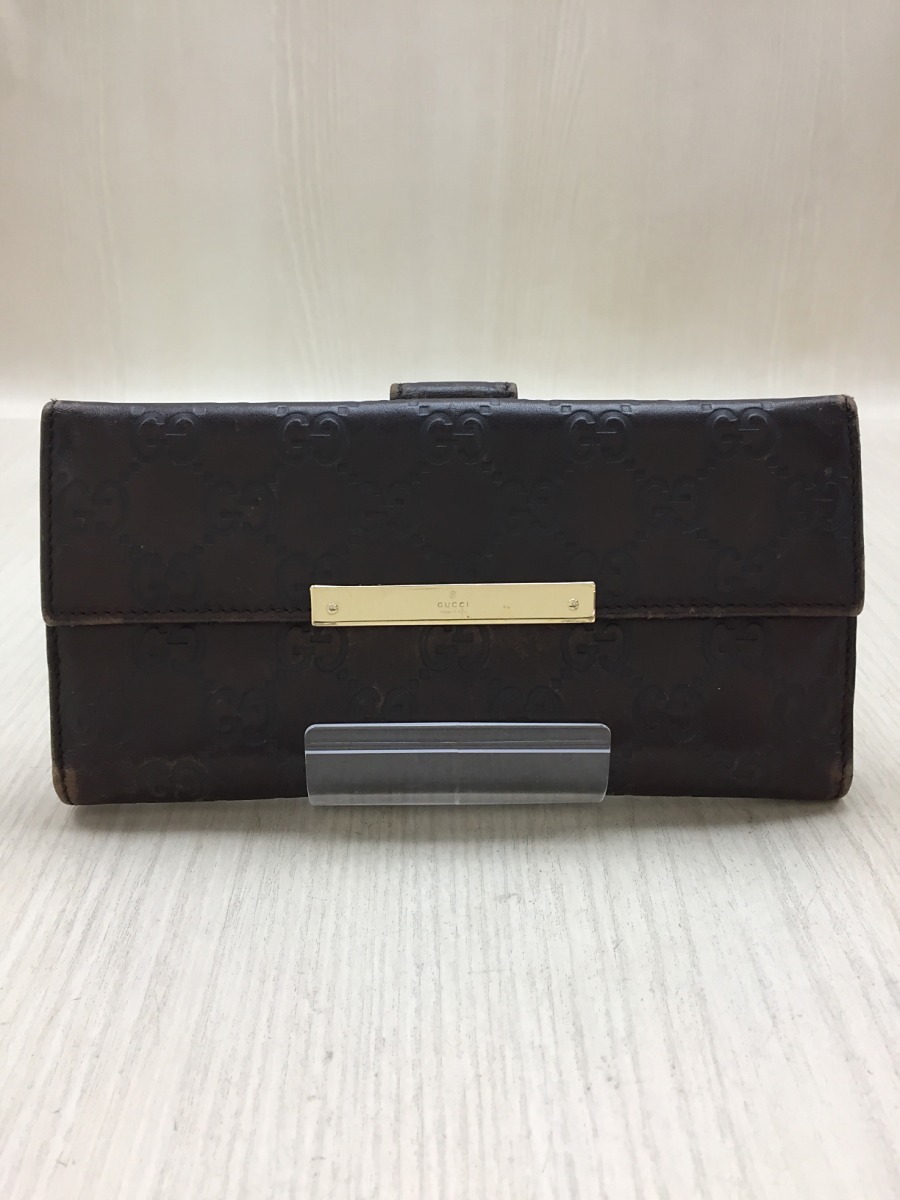 最安値，HOT GUCCI 長財布/フェイクレザー/BRW(長財布（小銭入れあり）)｜売買されたオークション情報、yahooの商品情報をアーカイブ公開 - オークファン 長財布（小銭入れあり）
