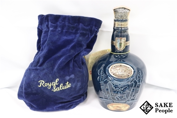 最安値，新作登場 注目 ロイヤル サルート 21年 青陶器 750ml 43% 巾着 スコッチ(スコッチ)｜売買されたオークション情報、yahooの商品情報をアーカイブ公開 - オークファン スコッチ