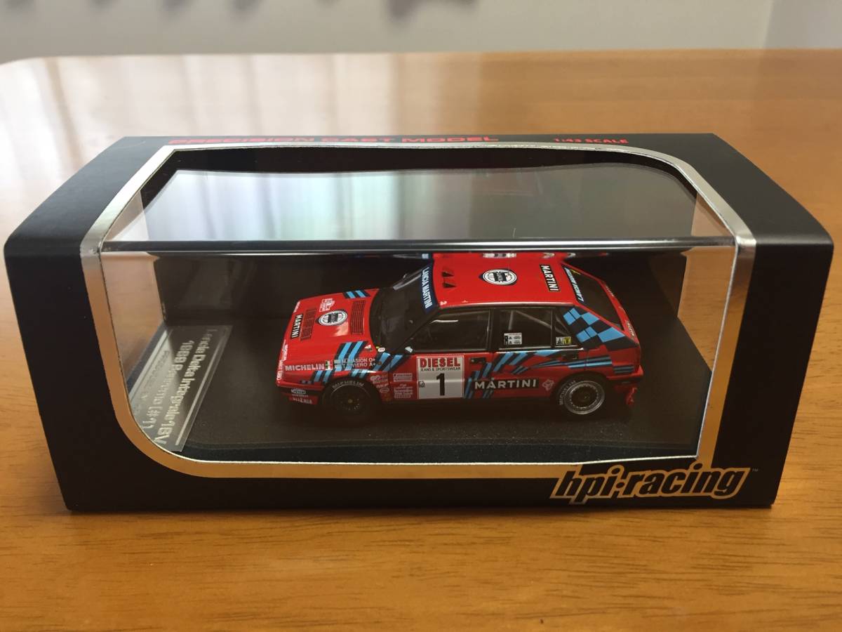 ○HPI○ランチア デルタHF 1989サンレモ○1/43○