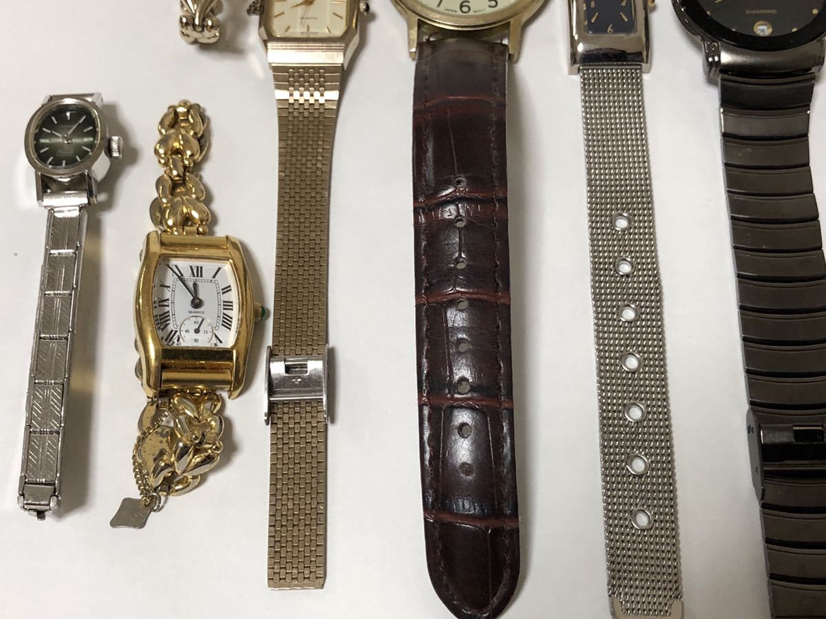 1円スタート】 SEIKO CITIZEN他ジャンク腕時計20個セット SEIKO