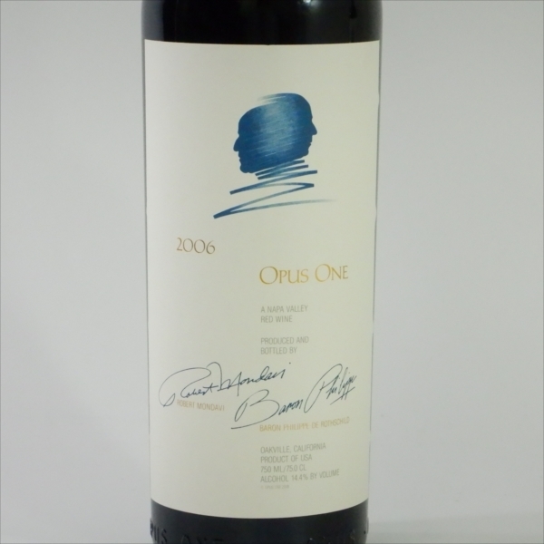 0 ワン ONE オーパス OPUS オーパスワン 2006年 アメリカ オーパス