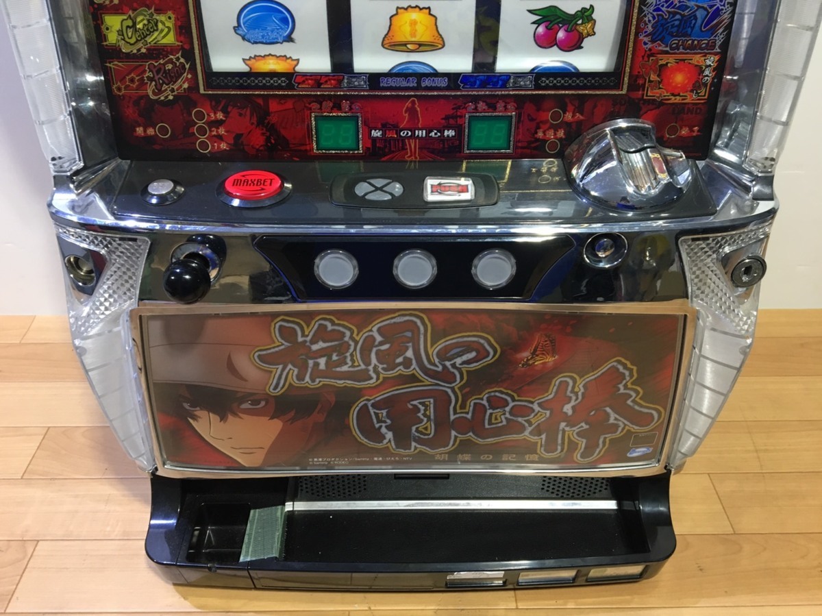 パチスロ実機 ロデオ 旋風の用心棒 胡蝶の記憶 5号機 A+ART 純増1.2枚 
