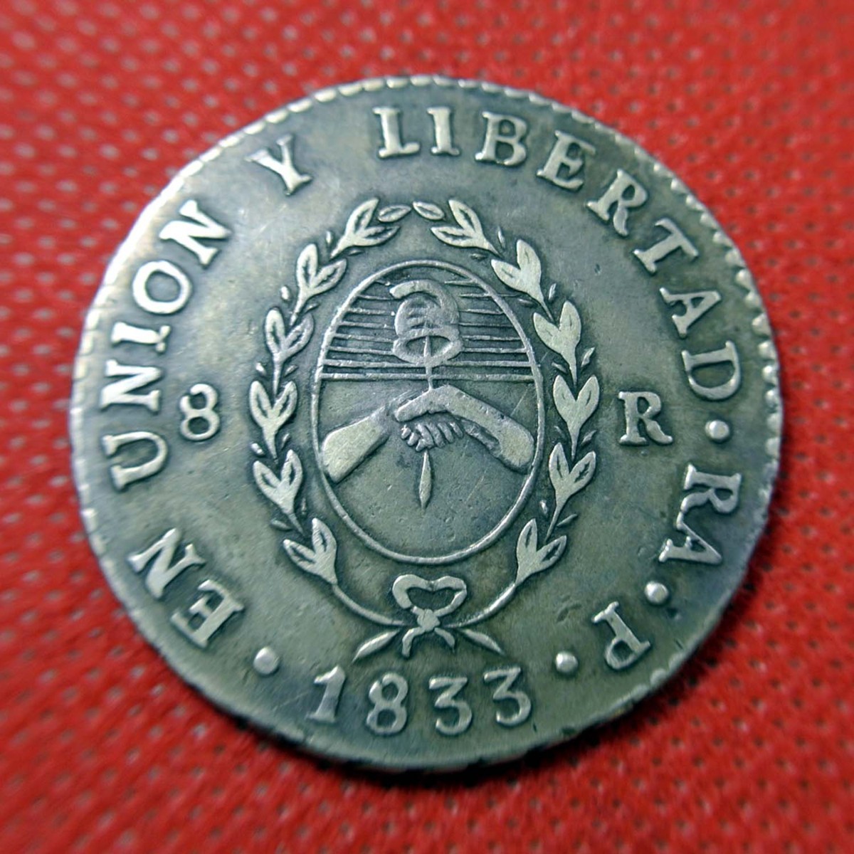 8レアル銀貨 | メキシコ - メルカリ NGC アルゼンチン 1815年(209年前