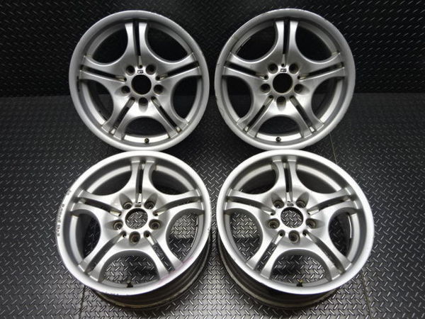 BMW純正　E46 Mスポーツ　17インチ　ホイール　2本　　　0130-5 E46 BMW 17インチ メルカリ BMW①2本 0