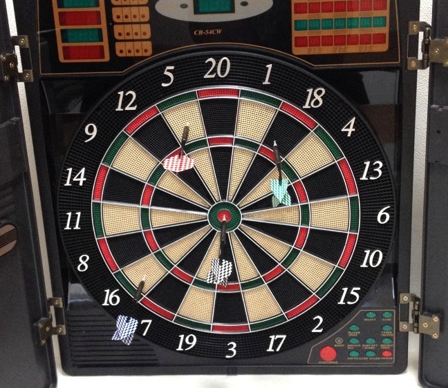 CB-54CW 電子 電子ダーツボード ダーツ付き ダーツボード Dart Game GO